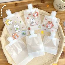 ​Travel Sub Packaging Bags Sub Packaging Bottles, Cosmetics Lotion Bath Gel Shampoo Sample Portable Small Facial Cleanser Disposable Sub Packaging Bottles, Card Type Alcohol Spray Disinfection Bottle, Ins Style Makeup Water Travel Portable Card Spray Bottle Back To School