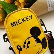 1pc Mouse Design Crossbody Bag, Lipstick Storage Pouch, Suitable For Students, Travel, Party, Gifts For Valentines, Birthday, Mother's Day