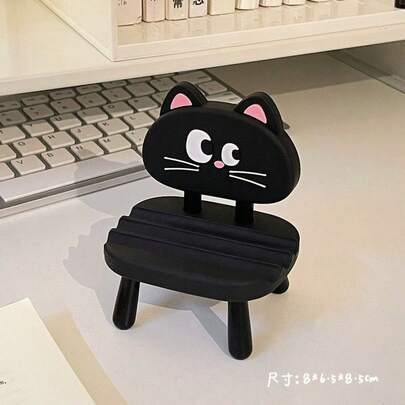 Creative Mini Chair Phone Holder, Slouchy Desk Decoration Phone Stand, Cute Phone Accessories For Watching Videos