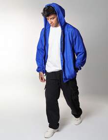 Men Jackets & Coats - 寶藍色 - 查看 4