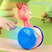 Juguete de vaso deslizante de cervatillo, sonajero educativo temprano, regalo de juguete para bebé y niño, taza, juguetes nuevos para recién nacido, juguetes de cuna para bebé, juguetes para niño bebé - Multicolor - Ver 5