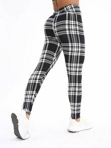Women's Stretchy Leggings,Multiple Colors Available, Minimalist & Elegant Design, Versatile For Daily Wear, Casual Outings, Walking, Cropped, Black, White, Red, Beige, Soft & Comfortable, Suitable For Fitness, Running, Squats, Shaping, Outdoor, Beach, Spring/Summer, Cozy - Multicolor - View 18
