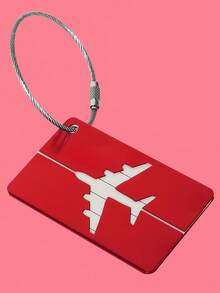 Aluminum Alloy Travel Luggage Tags, Hanging Tags, Suitcase Labels. Plain Travel Accessories For Airplanes With Name And ID Card Information To Prevent Loss. Boarding Metal Luggage Hanging Ornaments, Checked Luggage Hanging Cards And Tags For Airplanes. Item Sorting And Identification Hanging Tags, Hanging Tags For Boarding And Checked Luggage When Going Out. Metal Decorative Hanging Accessories And Luggage Identification Tags. - Multicolor - View 15