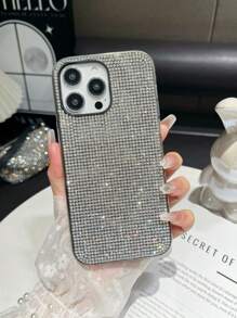 Luxuriöses Handyhülle für Frauen mit Pailletten und Strass-Besatz, kompatibel mit 16 Pro Max/16/16 Pro/16 Plus/15/15 Pro Max/15 Pro/15 Plus/11/12/13/14 Pro Max/XS/XR/11 Pro/11 Pro Max/12 Pro/12 Pro Max/13 Pro/13 Pro Max/7 Plus/14 Pro/14 Pro Max/14 Plus/7 Plus/8 Plus/8/SE2