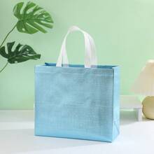 2 peças - Sacola personalizada para mulheres, presente do Dia das Mães, sacola de compras de grande capacidade, bolsa universal avançada para roupas, joias