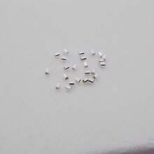 10pcs/Set 925 Sterling Silver Crimp Tubes, Crimping Beads For DIY Jewelry Making - 925 Silver - View 4