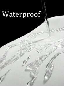 1pc Stone Watermark Pattern Printed Waterproof Bathroom Curtain With 12 Hooks, Stone Element Decor Shower Curtain, Modern Household Bathroom Decoration, Waterproof Polyester Fabric, Machine Washable, Suitable For Hotel Apartment Bathroom Decoration, Bathroom Accessories, Great Gift Idea, Size: 35inX70in, 47inX70in, 59inX70in, 70inX70in Summer Back To School