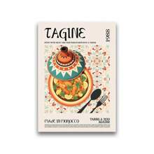 1 pièce /3 pièces Affiche d'art mural sans cadre, peinture sur canevas d'aliments délicieux, impression de cuisine du monde, affiche murale, décoration murale pour la maison, citations artistiques vintage