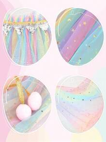 11PCS Princess Cape Set, Princess Dress Up Cloak With Crown, Wand, Jewelry, And Bag, Princess Dress Up Clothes For Little Girls, Princess Cape For 3+ Years Old Festival Birthday Gifts