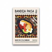 1 pièce /3 pièces Affiche d'art mural sans cadre, peinture sur canevas d'aliments délicieux, impression de cuisine du monde, affiche murale, décoration murale pour la maison, citations artistiques vintage