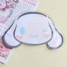 Sanrio 10Pcs Sanrio Hello Kitty Storage Bag Kawaii Cartoon Cute Kuromi My Melody Cinnamoroll Ziplock Bag Plastic Waterproof Gift