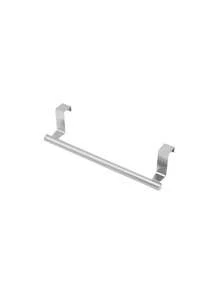 1/2pcs Stainless Steel Over The Door Towel Rack, No Drilling Needed Towel Bar Holder For Kitchen, Bathroom, Bedroom, Saves Space And Keeps Home Tidy