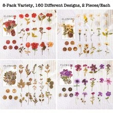 A Bộ đồ Của Nhấn Hoa Theo chủ đề Hình dán Bộ ( 320 ) Hoa khô Nhựa Hình dán Giấy dán Hoa Thực vật Viết nhật ký Hình dán Đối với Sổ lưu niệm Quân nhu Tạp chí Đạn Tạp chí Người dự định Máy tính xách tay - Nhiều màu - Xem 10