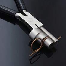 3/1 pièce Set de pinces de précision plates 2D pour la fabrication de bijoux, pinces à bec plat et pinces à sertir le fil