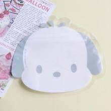 Sanrio 10Pcs Sanrio Hello Kitty Storage Bag Kawaii Cartoon Cute Kuromi My Melody Cinnamoroll Ziplock Bag Plastic Waterproof Gift