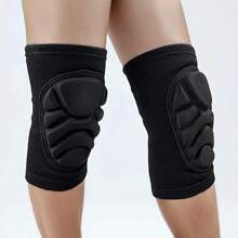 1Pair Of Thickened EVA Sponge Knee Pad Elastic And Breathable Knee Support Suitable For Dancing Volleyball Running Basketball Same Style For Men And Women