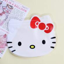 Sanrio 10Pcs Sanrio Hello Kitty Storage Bag Kawaii Cartoon Cute Kuromi My Melody Cinnamoroll Ziplock Bag Plastic Waterproof Gift