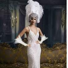 1 para damskich czarnych koronkowych bezpalcowych rękawiczek z piór czarownicy akcesoria do kostiumów anioła skrzydła łabędzia opaski na nadgarstki długie rękawy mankiety na nadgarstki damski kostium gotycki dodatek