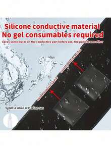 Electric Waist Massager, Exercise Waist Belt , Portable Body Massager Belt, Arm Hip Leg Waist Full Body Exercise Battery Capacity: 150mAh