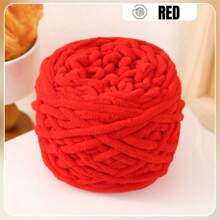 1Roll Multicolor Ice Strip Yarn 100g, 8mm Thick - Soft And Chunky Chenille Yarn, Fluffy Thread Knitting Chenille Yarn, Ideal For DIY Knitting & Crochet Projects Like Scarves, Slippers