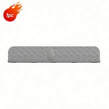 Protector de salpicaduras de silicona clásico con ventosas, barrera impermeable para fregaderos de cocina y laboratorio, lavado de platos y cuencos de verduras, material duradero, fácil de instalar, evita derrames de agua y protege la encimera, adecuado para uso doméstico y profesional, protección de encimera | Diseño clásico | Silicona flexible - Multicolor - Ver 15