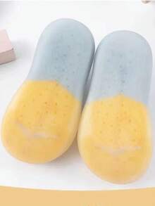 1 Pair Infant Toddler Soft Sole Non-Slip Breathable Socks For Indoor Wear, Autumn/Winter, 1 Year Old - Multicolor - View 3