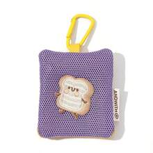 Borsellino portamonete di moda in 3 colori, custodia per auricolari, organizer per rossetto, borsa portaoggetti piccola e carina