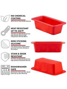 1 pieza Molde de silicona para donas, molde para hornear apto para hornear pasteles, tartas de queso, donas. Apto para horno, microondas, refrigerador y lavavajillas. Suave, fácil de desmoldar, reutilizable, disponible en varios colores - Multicolor (Donuts triples) - Ver 10