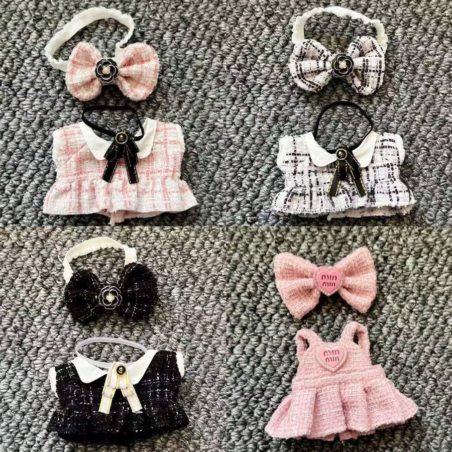 Clothing Accessories For Dolls Gen 1 & 2, Vinyl Figurine Sitting Party Plush Doll Outfit - 彩色 - 查看 1