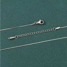 10pcs Stainless Steel S-Shaped Necklace Chain, Suitable For DIY, Daily Wear And Gifting - 10PCS Flat S Chain - View 5