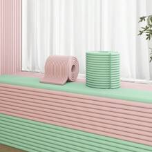 1pc 3D Wall Panels, Collision-Resistant Soft Padded Wall Sticker Tatami Soft Pack Headboard Wall Padding, Odorless Cool Insulation, Peel And Stick Self-Adhesive, Strong Adhesion, Easy To Use Home Decor