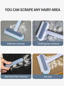 Reusable Pet Hair Remover, Multi-Functional Household Hair Cleaner, Suitable For Cats And Dogs, Adjustable Fluff Brush Head, Applicable For Pets, Carpets, Sofas, Bedding, Clothes And Furniture, Mother's Day Gift - Multicolor - View 6