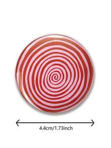 Cute Pattern Badge Brooch, Women Lapel Pin, Jacket Pins, Bag Charm, Apparel Accessories, Funny Gift For Friends, Family, Teachers, Students - Multicolor - View 8