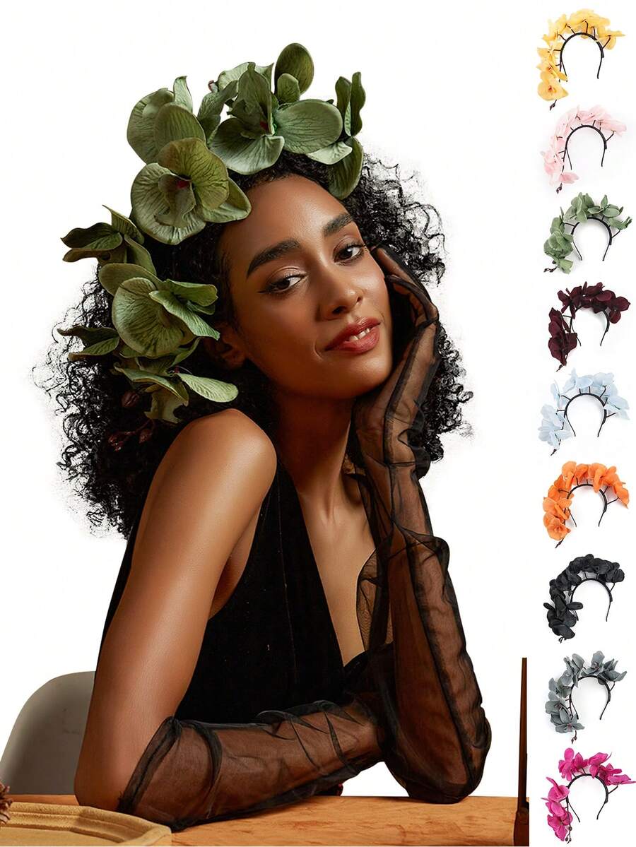 1pc Fascinators For Women Tea Party Hat Headband Derby Wedding Church Bridal Cocktail Hair Clip