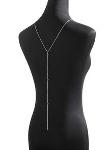 1 Vòng Cổ Phông Nền Dây Kim Cương Thủy Tinh Thời Trang Tinh Tế-Tuyệt Vời Cho Các Bữa Tiệc Ngày Lễ, Phụ Nữ Gợi Cảm, Cô Gái Phụ Kiện Hàng Ngày - bạc sáng - Xem 6