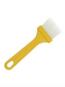 1/2/3pcs Heat-Resistant Barbecue Silicone Basting Brush, Kitchen Pancake Oil Brush, Non-Shedding Baking Brush