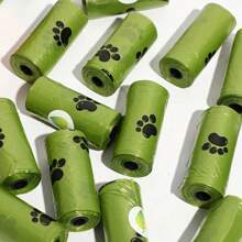 Sacs à déchets pour animaux de compagnie épais et étanches, parfumés à la lavande, fabriqués en polyéthylène pour les chats, chiens et animaux de petite et grande taille