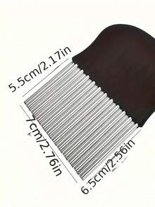 1 dụng cụ cắt khoai tây lượn sóng bằng thép không gỉ: Đa năng cho trái cây tươi, rau củ, salad, cà rốt, khoai tây, khoai tây chiên - Lưỡi dao bằng thép không gỉ bền - Hoàn hảo cho nhà bếp gia đình - màu đen - Xem 5