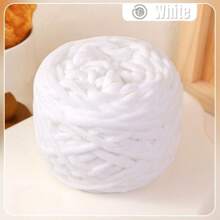 1Roll Multicolor Ice Strip Yarn 100g, 8mm Thick - Soft And Chunky Chenille Yarn, Fluffy Thread Knitting Chenille Yarn, Ideal For DIY Knitting & Crochet Projects Like Scarves, Slippers
