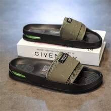 2025 New Arrival Men Summer Slippers, Outdoor Soft Sole Air Cushion Sports Beach Sandals, Non-Slip Casual Strap Slides