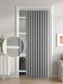 1pc, Magnetic Insulation Foldable Curtain, Shading Heat Insulation, Private Room Partition, Suitable For Cabinets And Space Partition, Easy Installation, Wind Proof, Home Decoration, Room Decoration