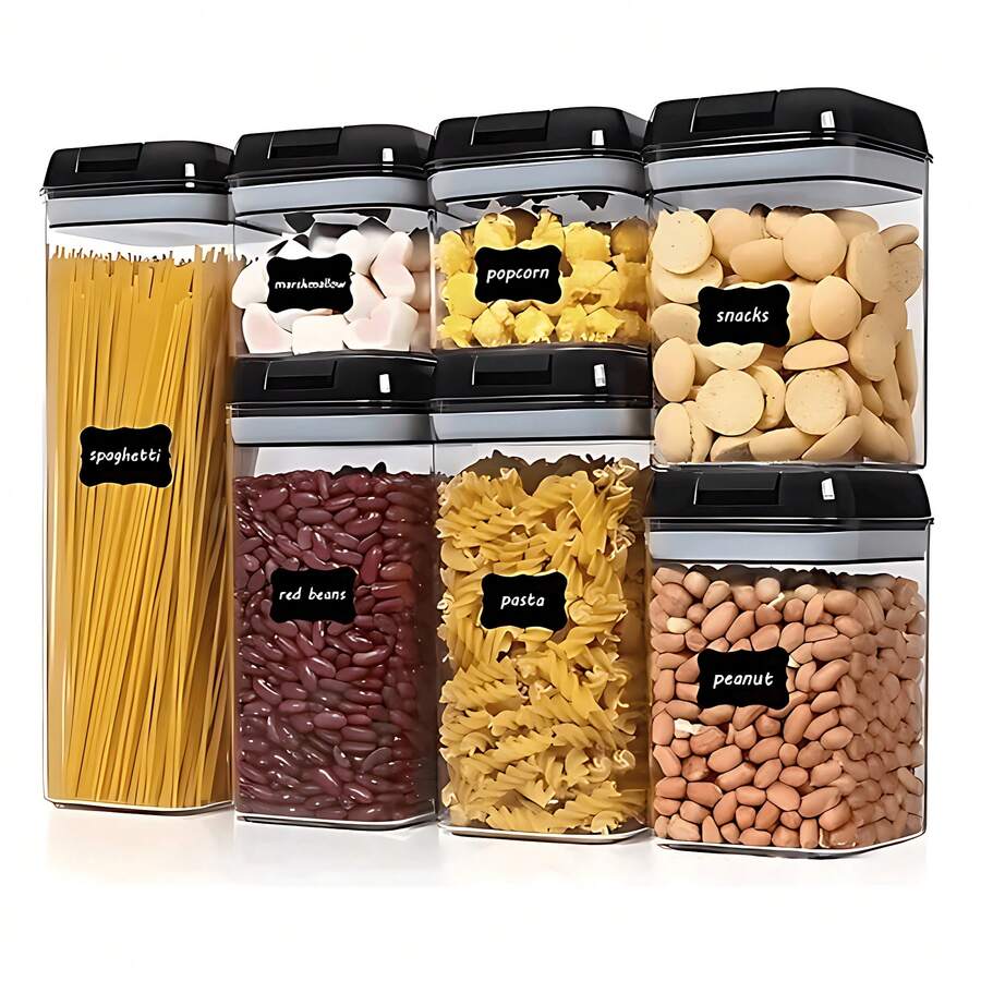 7-Piece Sealed Cube Storage Set - Multicolor - View 1
