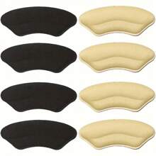 12 pièces/set Coussinets auto-adhésifs pour talon de chaussure, convenant pour les chaussures lâches. Coussinets de talon pour augmenter l'ajustement et le confort de la chaussure, prévenir le glissement du talon et les ampoules. Accessoires pour chaussures et bottes, excellent cadeau pour les femmes.