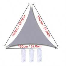 1pc Sunshade Canopy, Waterproof, UV-Resistant Rectangular Sunshade Cloth, Suitable For Outdoor Camping, Patio, Garden, Swimming Pool, Amusement Park, Made Of 210D Thin Waterproof Oxford Cloth - Multicolor - View 103