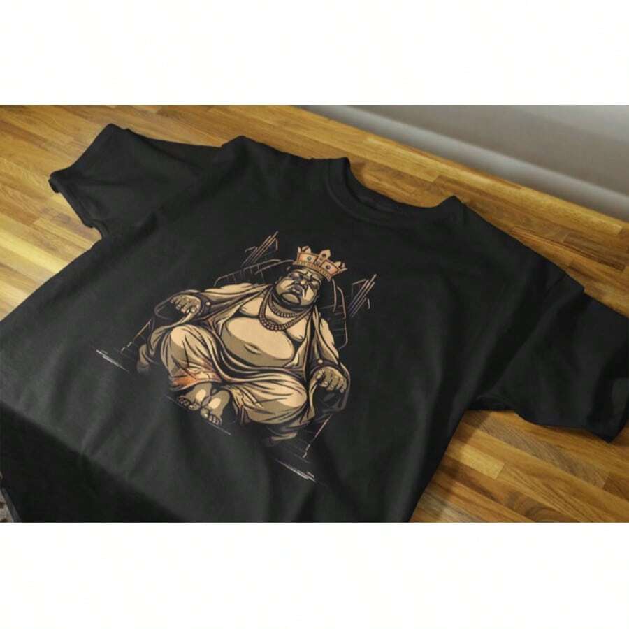 playera negra estilo oversize   Graffiti  Casual-Básico  Estilo casual-minimalista  Deportes y actividades al aire libre - Función urbana  Disco hermosa  Algodón      largo    primavera verano - Negro - Ver 1