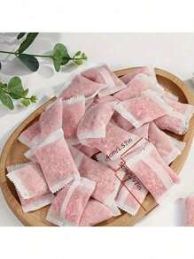 24 Pezzi di Sacchetti profumati a Rosa in Plastica - A Prova di Umidità, Anti-Muffa, Deodorante, Adatti per Armadi e Uso Domestico - Rosso