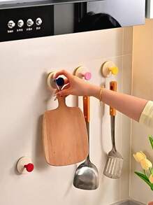 Suction Cup Entryway Hook Strong Bearing Adhesive Punch Free Entry Door Key Artifacts Hat Storage