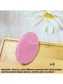 8pcs/6pcs/4pcs/2pcs Skin Massage Tools, Cleansing Brushes, Silicone Suction Cup Pads, Deep Cleansing Face Brushes, Face Cleansing & Massage Brushes, Mini Handheld Oval Washers, Gentle Exfoliation & Massage Face Cleansing Tools For Skin Care, Deep Cleaning & Gentle Exfoliation, Skin Massage, Travel Items, Weddings, Christmas Parties, Mother's Day Gifts, Birthday Gifts