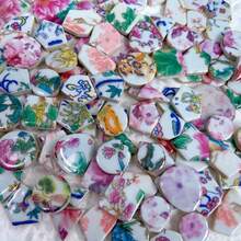 100g/200g Assorted Colorful Asymmetrical Shaped DIY Mosaic Tiles, Suitable For Various DIY Crafts, Mosaic Art, Garden Design, Frame Decoration, Creative Decor, And DIY Supplies - Surprise Color Mixing - View 11