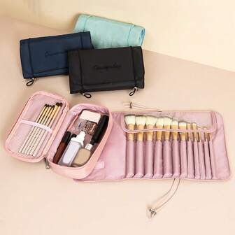 多功能旅行化妆包，方便便携可拆卸二合一洗漱包，大容量分隔化妆品收纳包